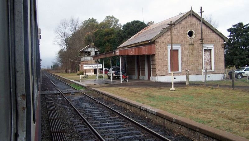 Despues de 30 años vuelve a parar el tren en Cucha Cucha