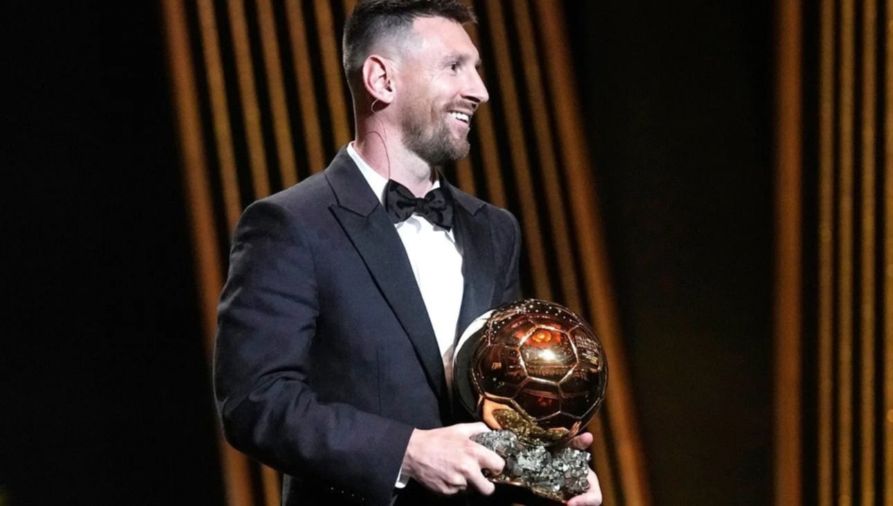 Histórico Messi ganó el Balón de Oro por octava vez en su carrera