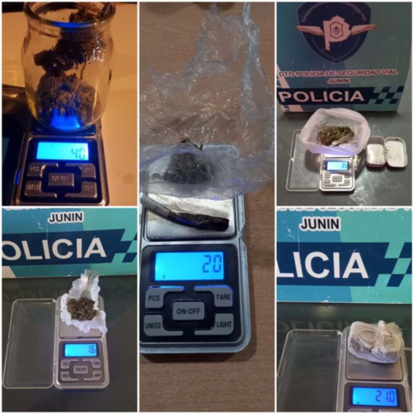 Operativos en ruta 7: Aprehenden a un sujeto buscado en AMBA por robo y secuestran marihuana