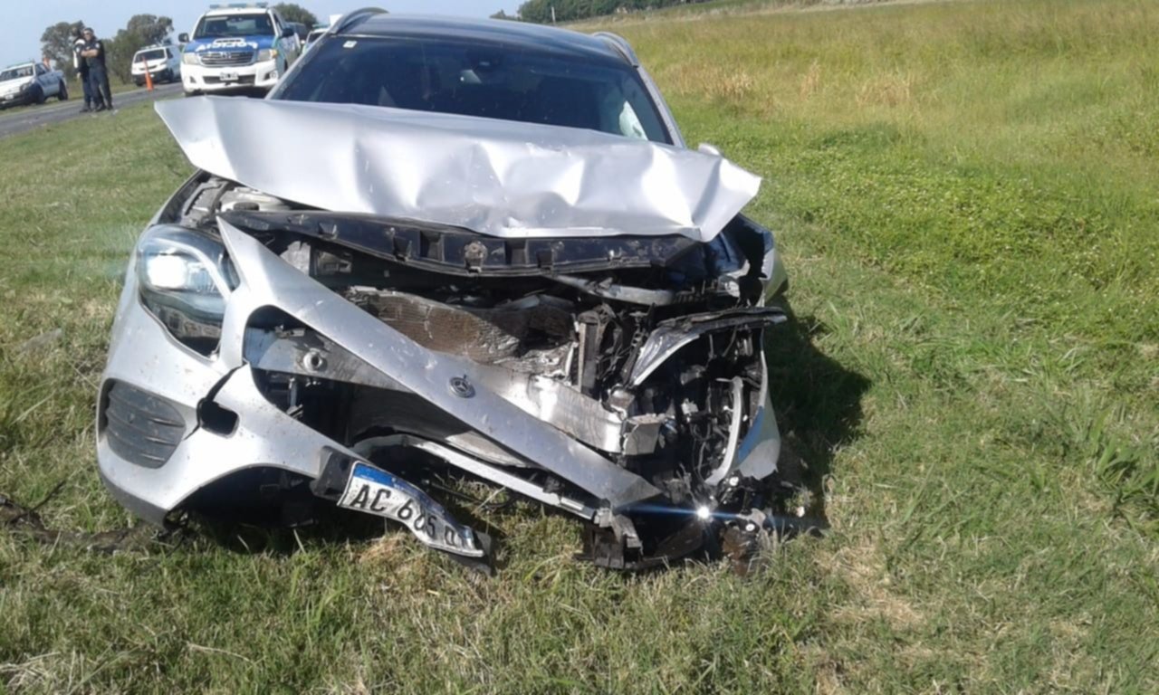 Cinco Lesionados Tras Un Choque Entre Dos Autos En La Ruta 7